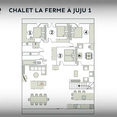 La Ferme A Juju - Ovo Network Domek alpejski *